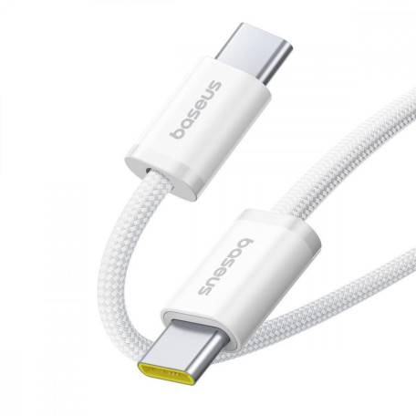Кабель Baseus Dynamic 4 Fast Charging Type-C to Type-C 100W (2m) white (P10381400211-01)