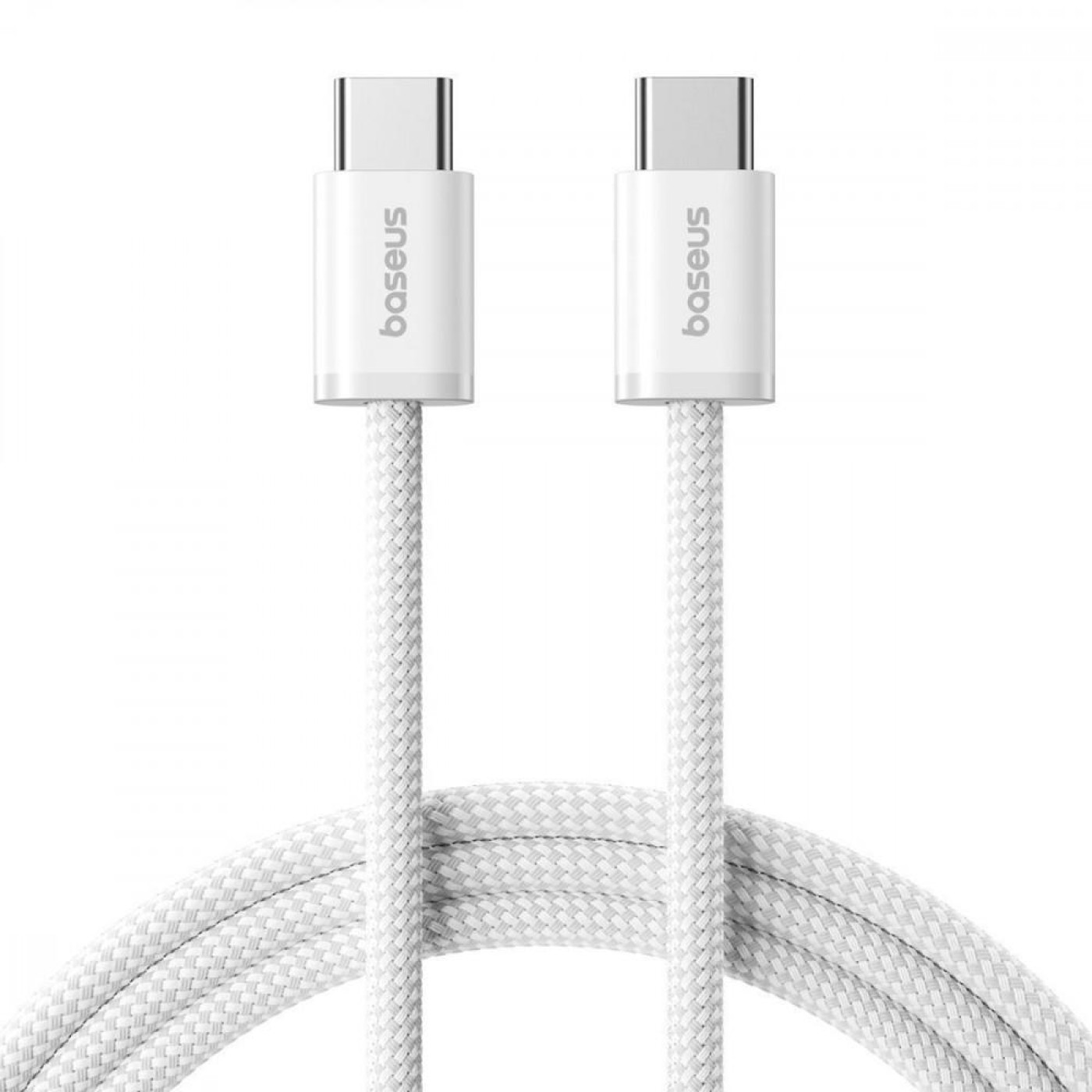 Кабель Baseus Dynamic 4 Fast Charging Type-C to Type-C 100W (2m) white (P10381400211-01)