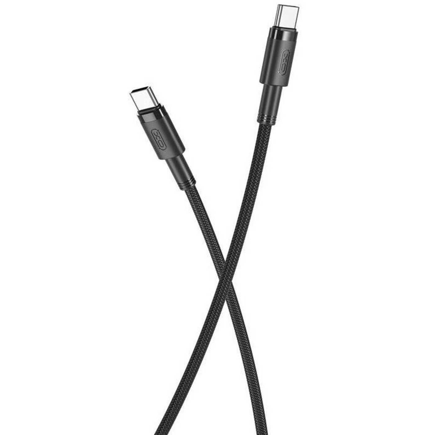 Кабель XO USB NB-Q199 Type-C-Type-C 100W 5A 1.5m Black (G-000001610)