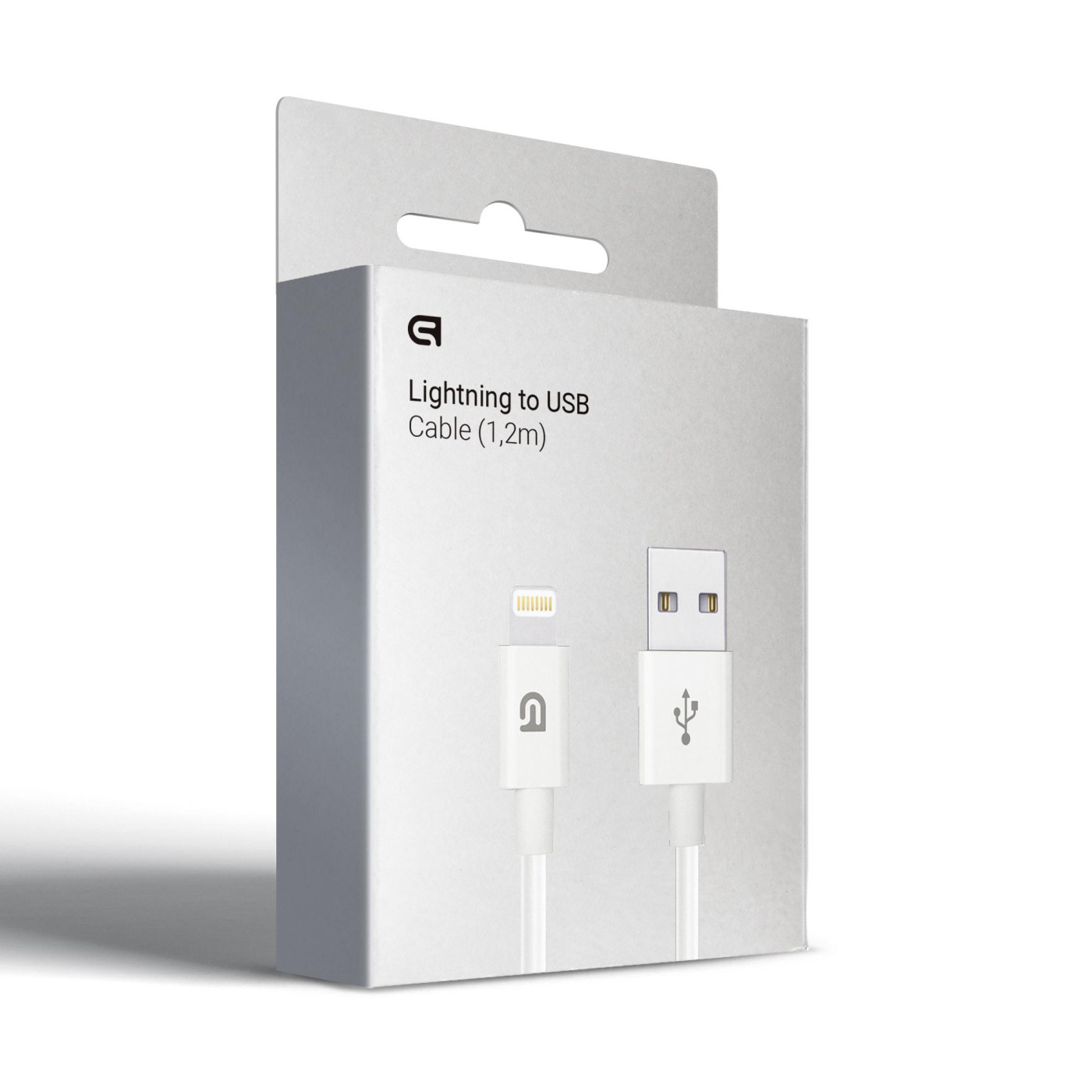 Кабель ArmorStandart AMD818L Lightning to USB Cable 1.2m white (ARM64302)