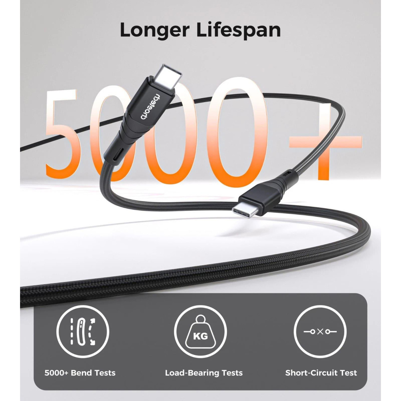 Кабель Choetech XCC-1008,USB 2.0, Power Delivery (PD), до 100 Ватт C-тато/C-тато, 1.8 м. (XCC-1008)
