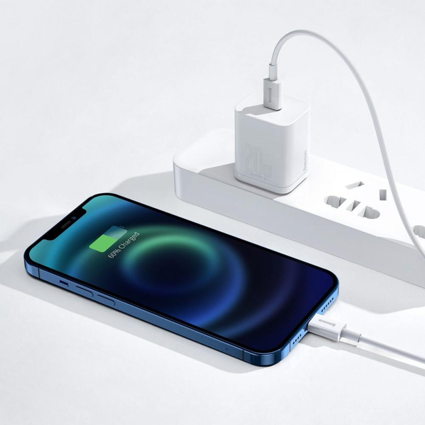 Кабель Baseus Superior Series Fast Charging Type-C to Lightning PD 20W (1m) white (CATLYS-A02)