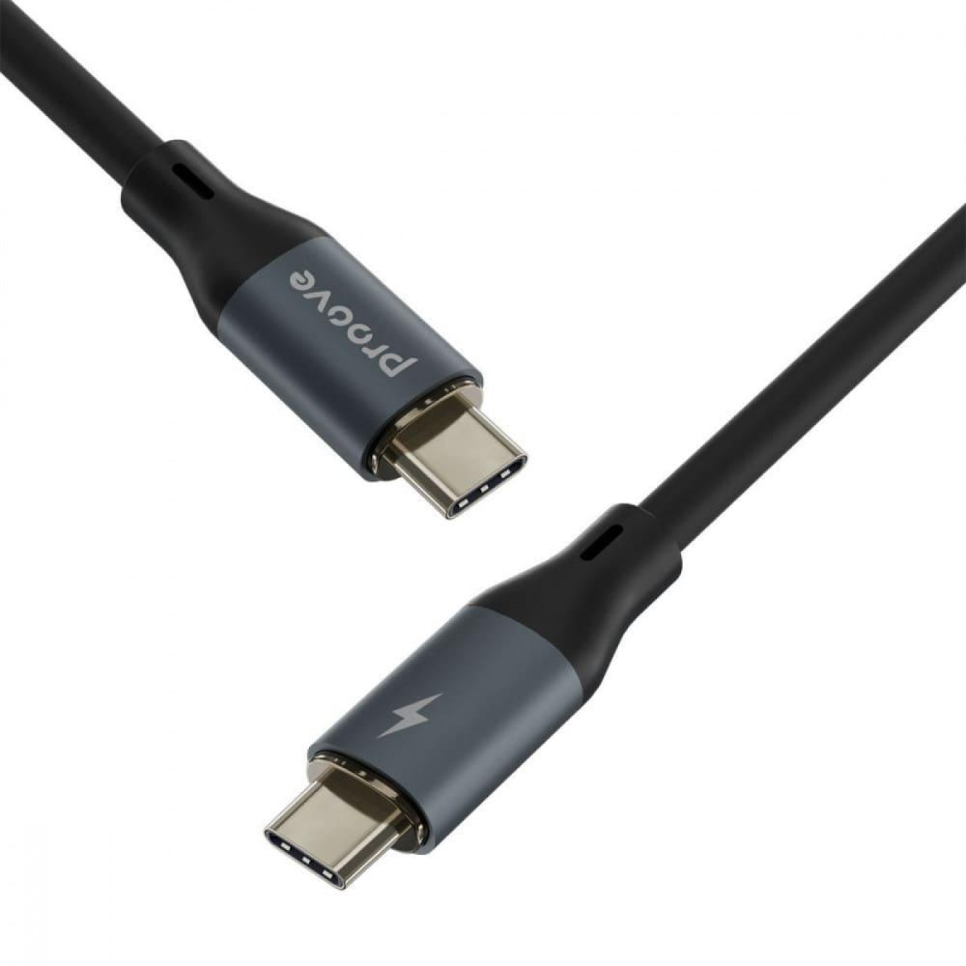 Кабель Proove PowerFull Type-C to Type-C 100W (1m) black (CCPF11002201)