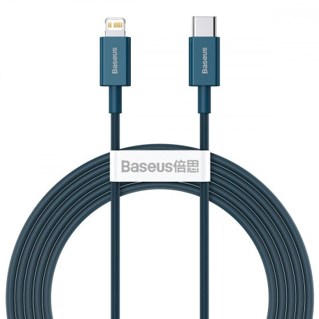 Кабель Baseus Superior Series Fast Charging Type-C to Lightning PD 20W (2m) blue (CATLYS-C03)