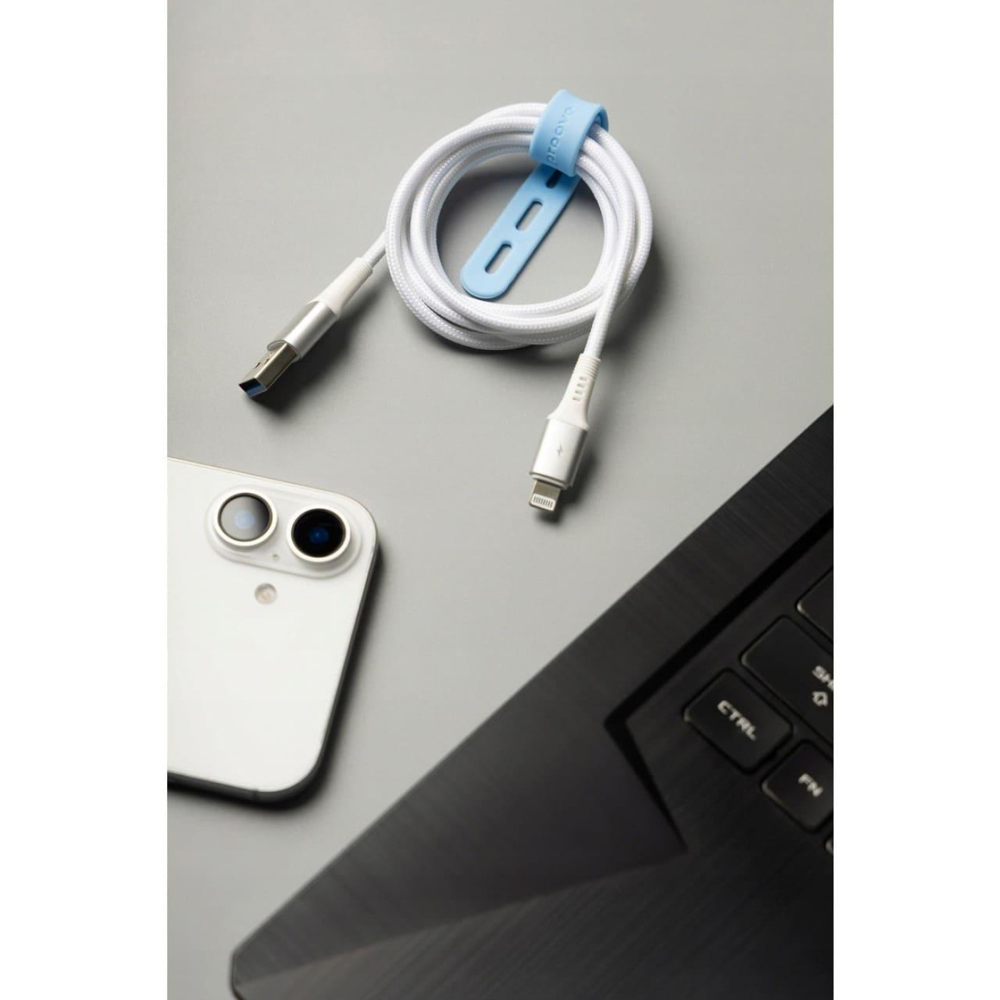 Кабель Proove WireX Pro Type-C to Type-C 100W (1.5m) white (CCWX11002202)