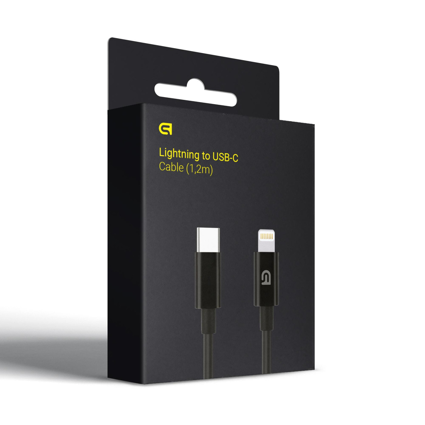 Кабель ArmorStandart AMQGJ2BL Lightning to USB-C Cable 1.2m black (ARM64374)