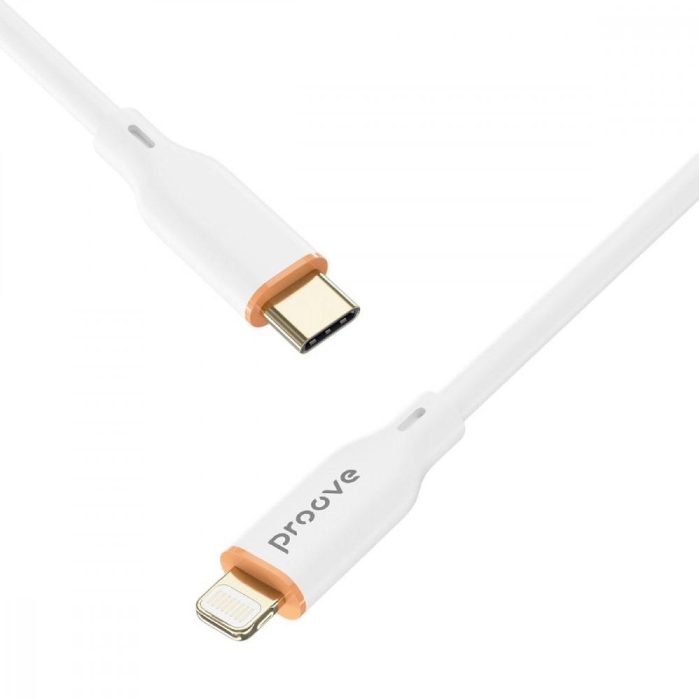 Кабель Proove Jelly Silicone Type-C to Lightning 27W (1m) white