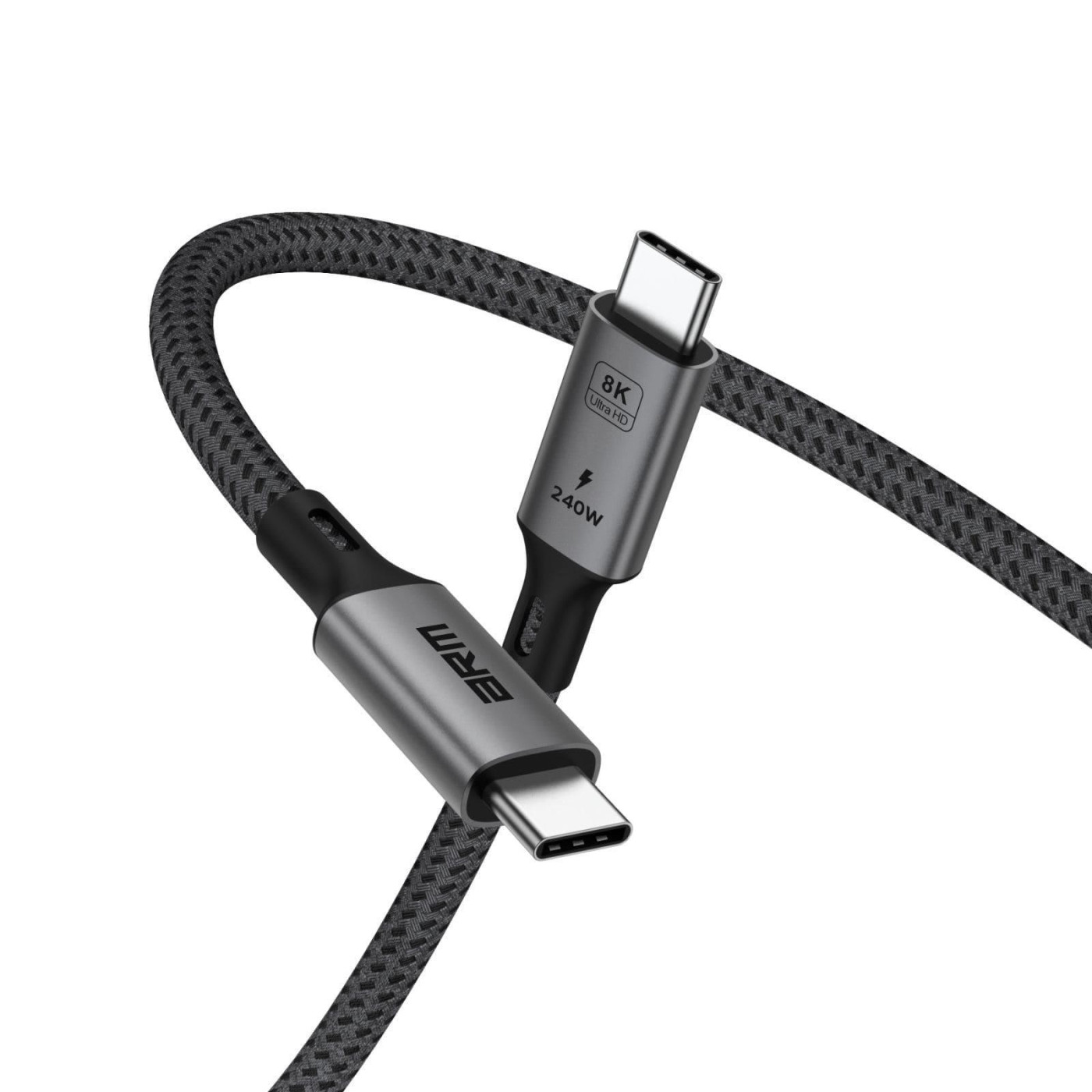 Кабель ArmorStandart USB 4.0 USB-C - USB-C 240W 8K 60hz 40Gbps 1m Black (ARM81921)