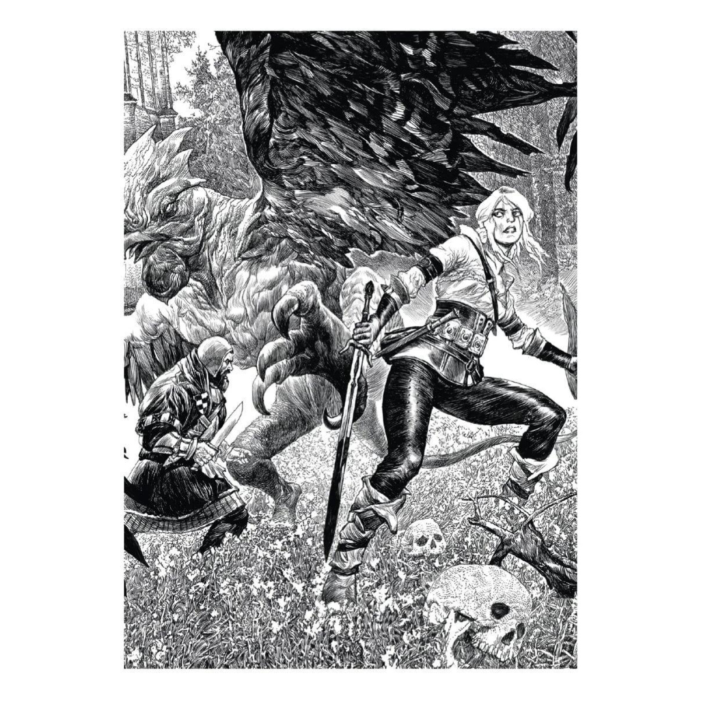 Пазл The Witcher 3: Wild Hunt (10th Anniversary Edition) 10x500 ел.