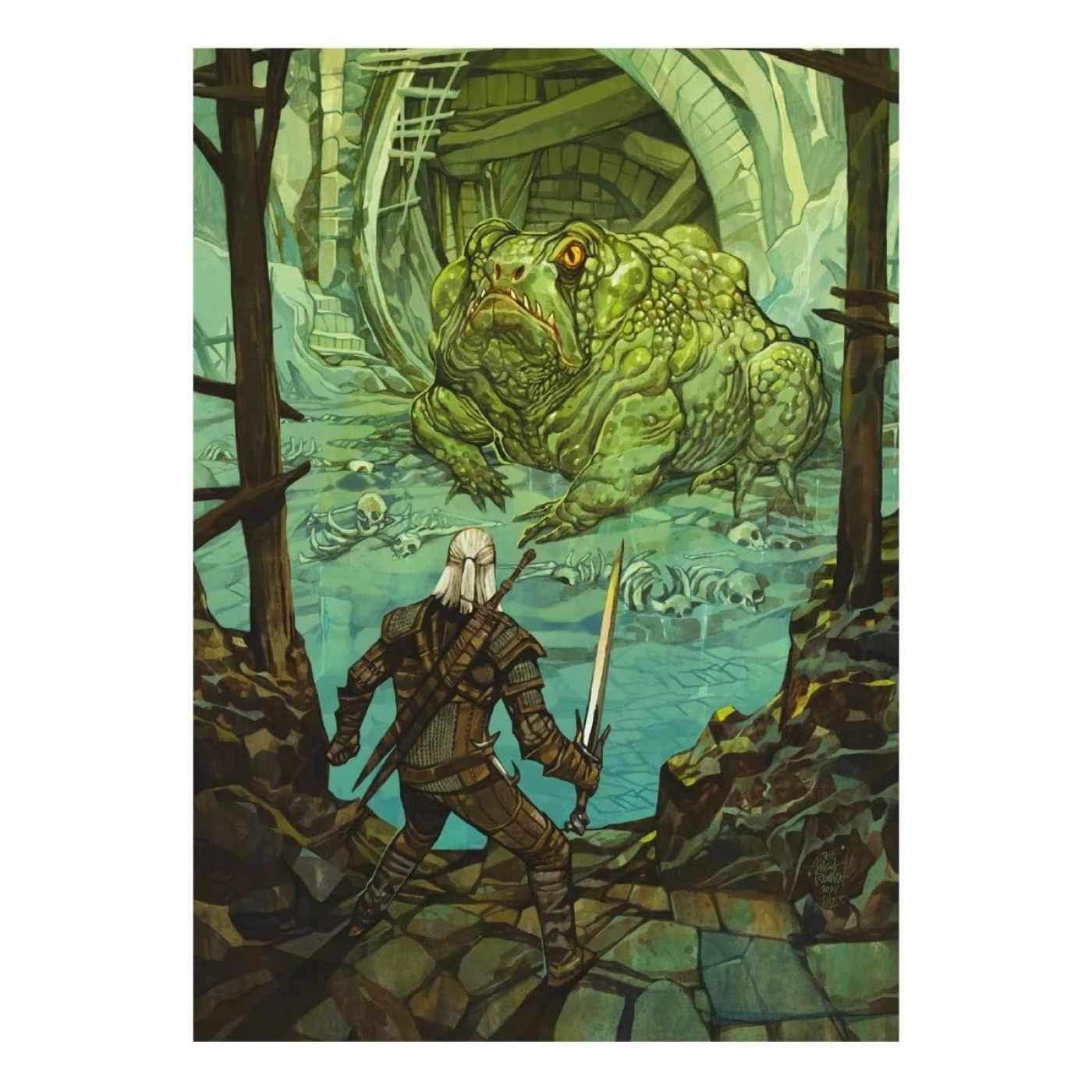 Пазл The Witcher 3: Wild Hunt (10th Anniversary Edition) 10x500 ел.