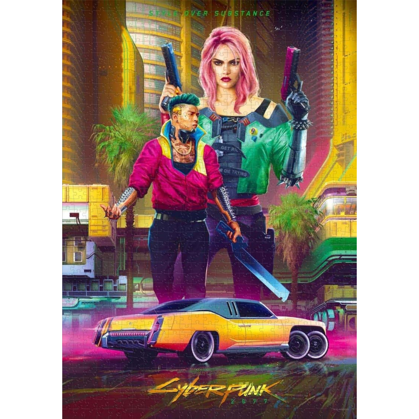 Пазл GoodLoot Cyberpunk 2077 Kitsch Style 1000 ел.