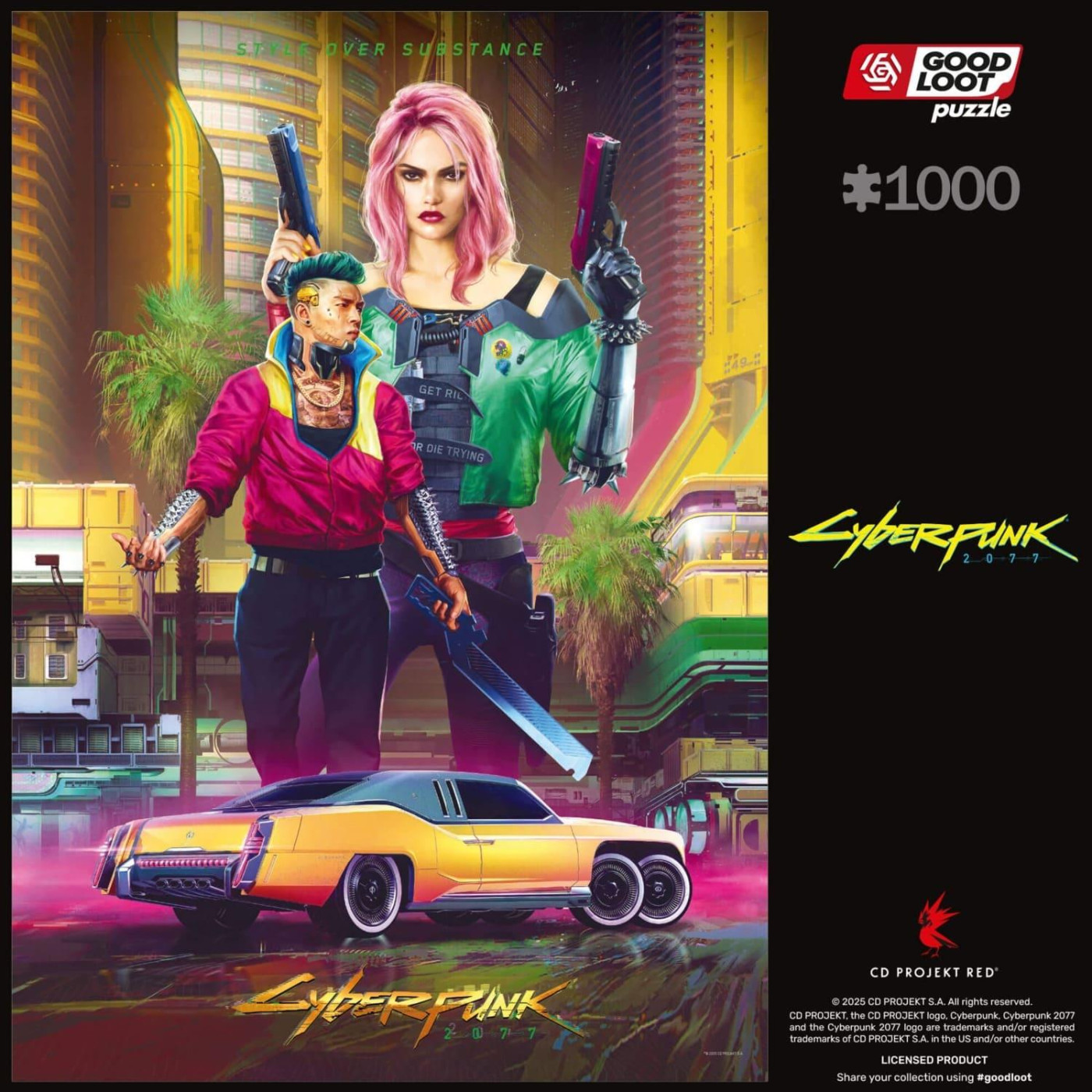 Пазл GoodLoot Cyberpunk 2077 Kitsch Style 1000 ел.
