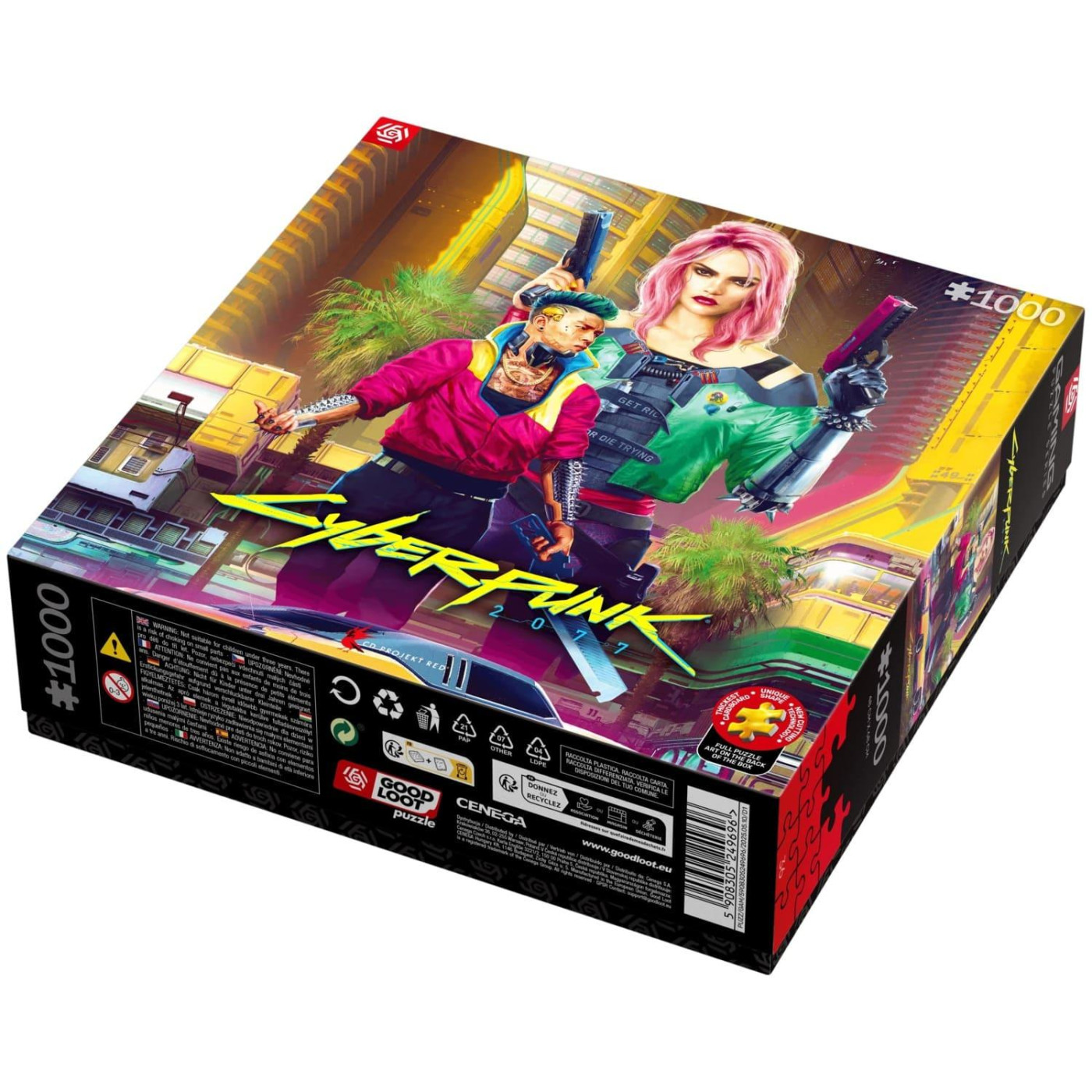Пазл GoodLoot Cyberpunk 2077 Kitsch Style 1000 ел.