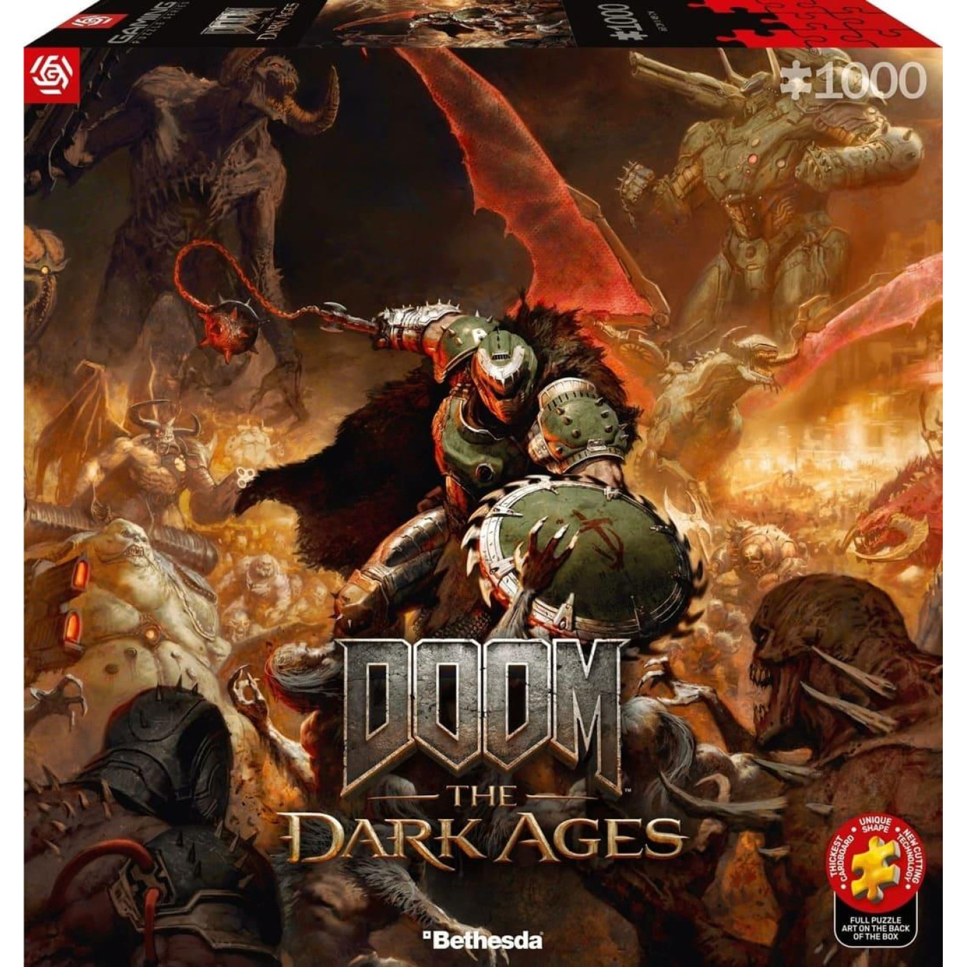 Пазл GoodLoot Doom Dark Ages Slayer`s Rage 1000 ел.