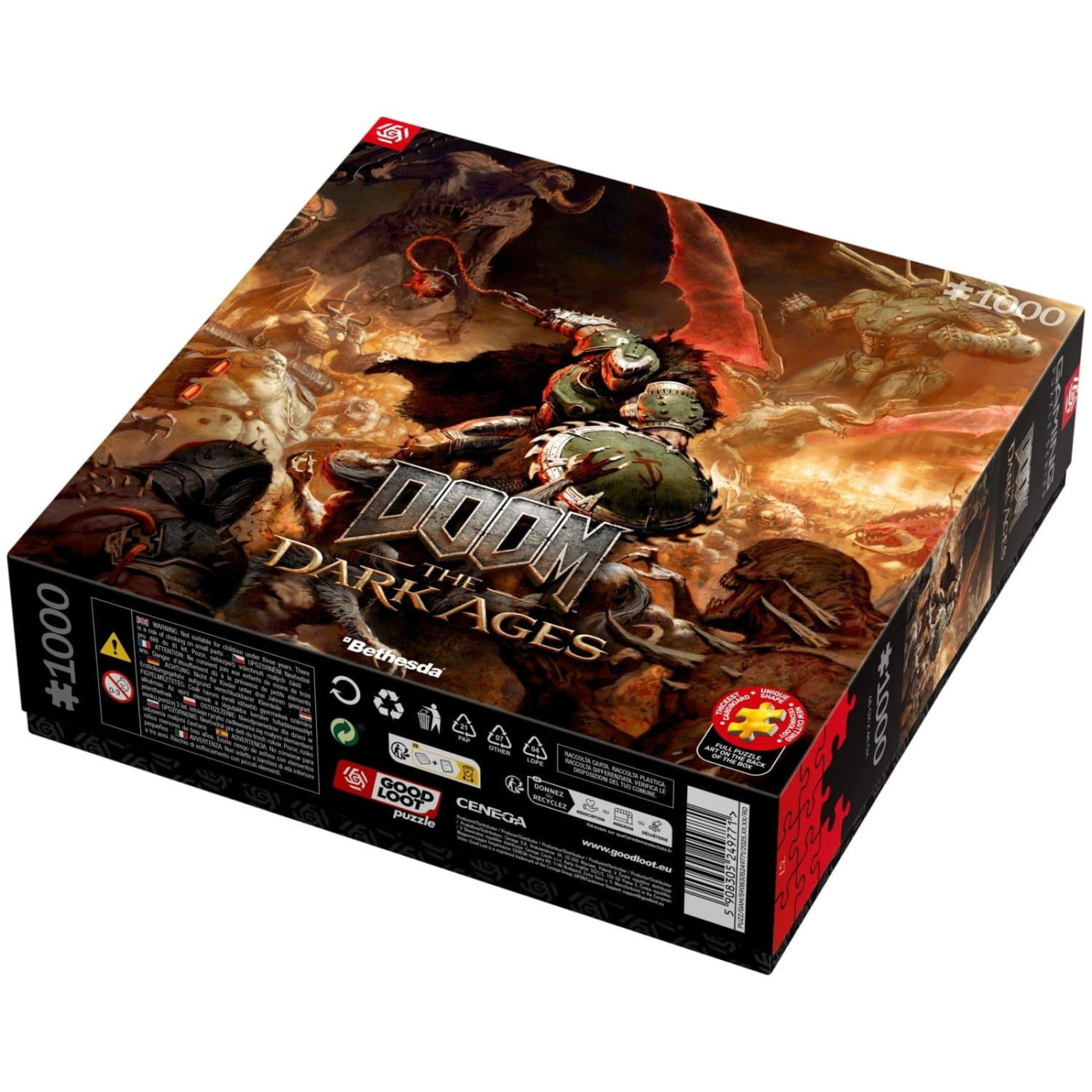 Пазл GoodLoot Doom Dark Ages Slayer`s Rage 1000 ел.