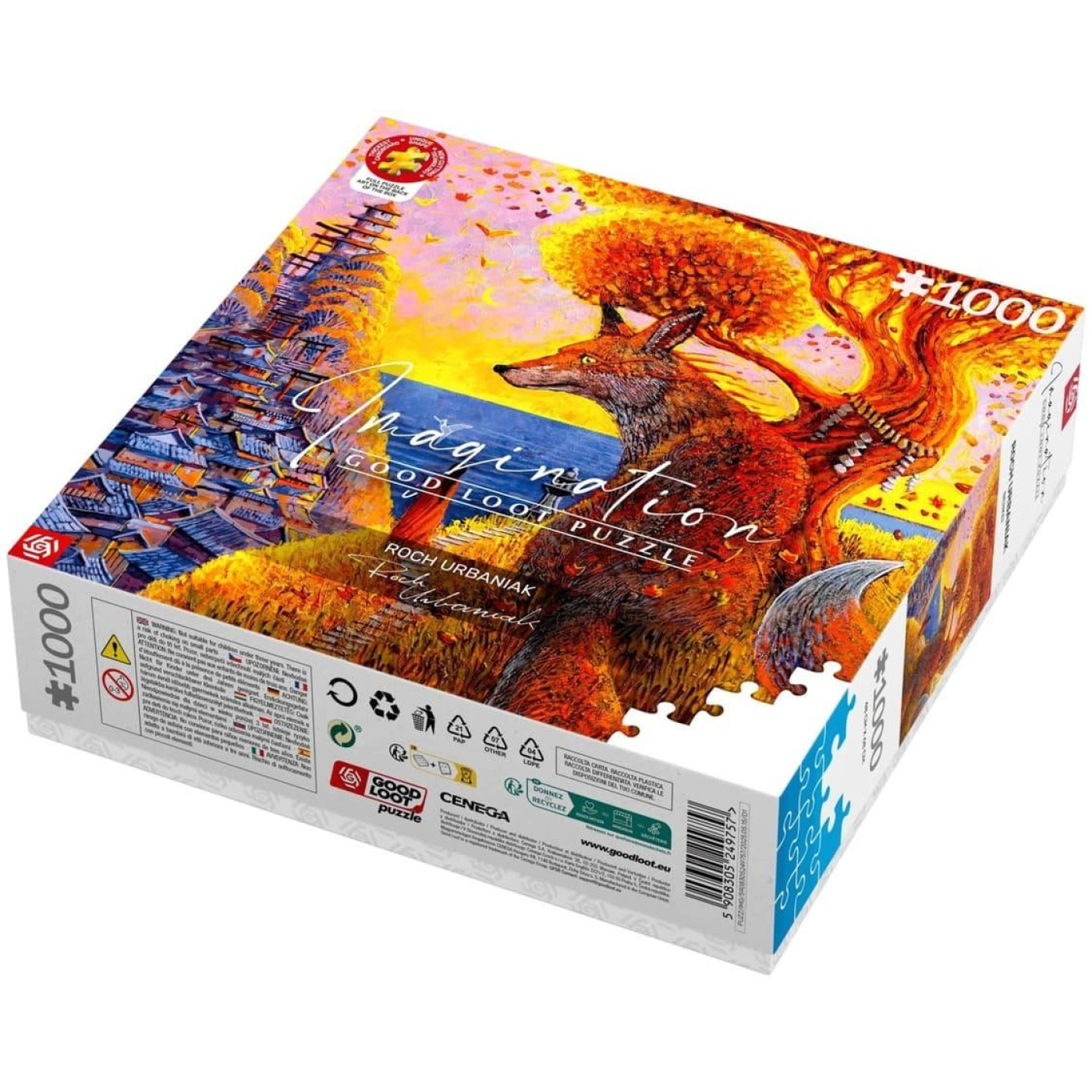 Пазл GoodLoot Imagination: Roch Urbaniak Benkei 1000 ел.