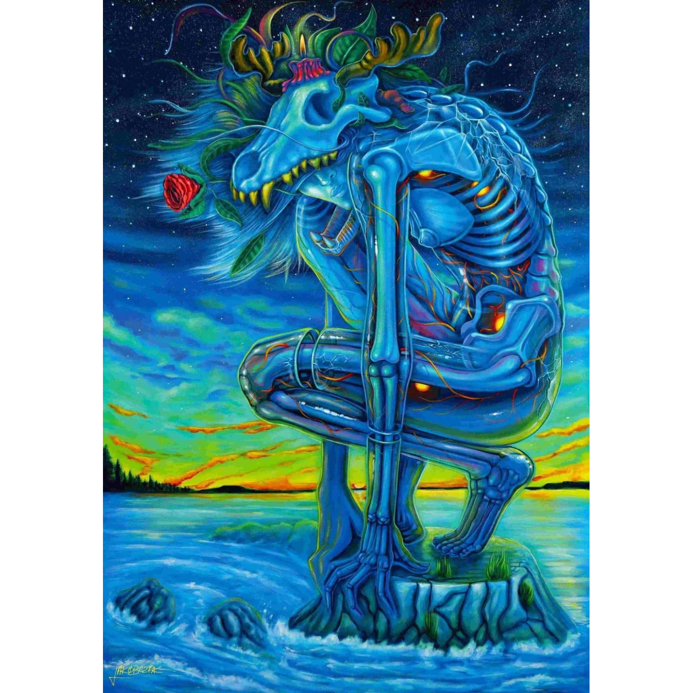 Пазл GoodLoot Imagination: Kamil White Wolf 1000 ел.