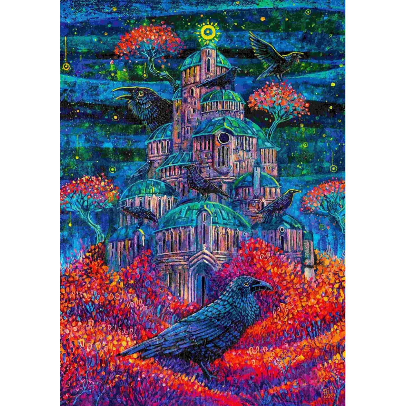 Пазл GoodLoot Imagination: Roch Urbaniak Raven Queenъs Fortress 1000 ел.