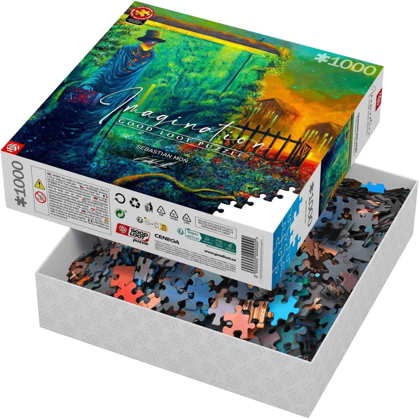 Пазл GoodLoot Imagination: Sebastian Mon Stationary Traveller II 1000 ел.