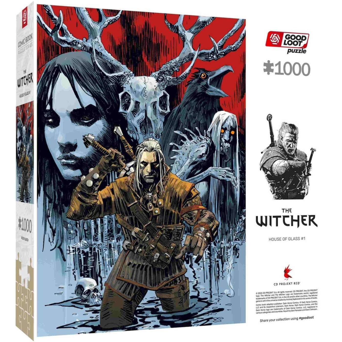 Пазл GoodLoot The Witcher House of Glass 1000 ел.