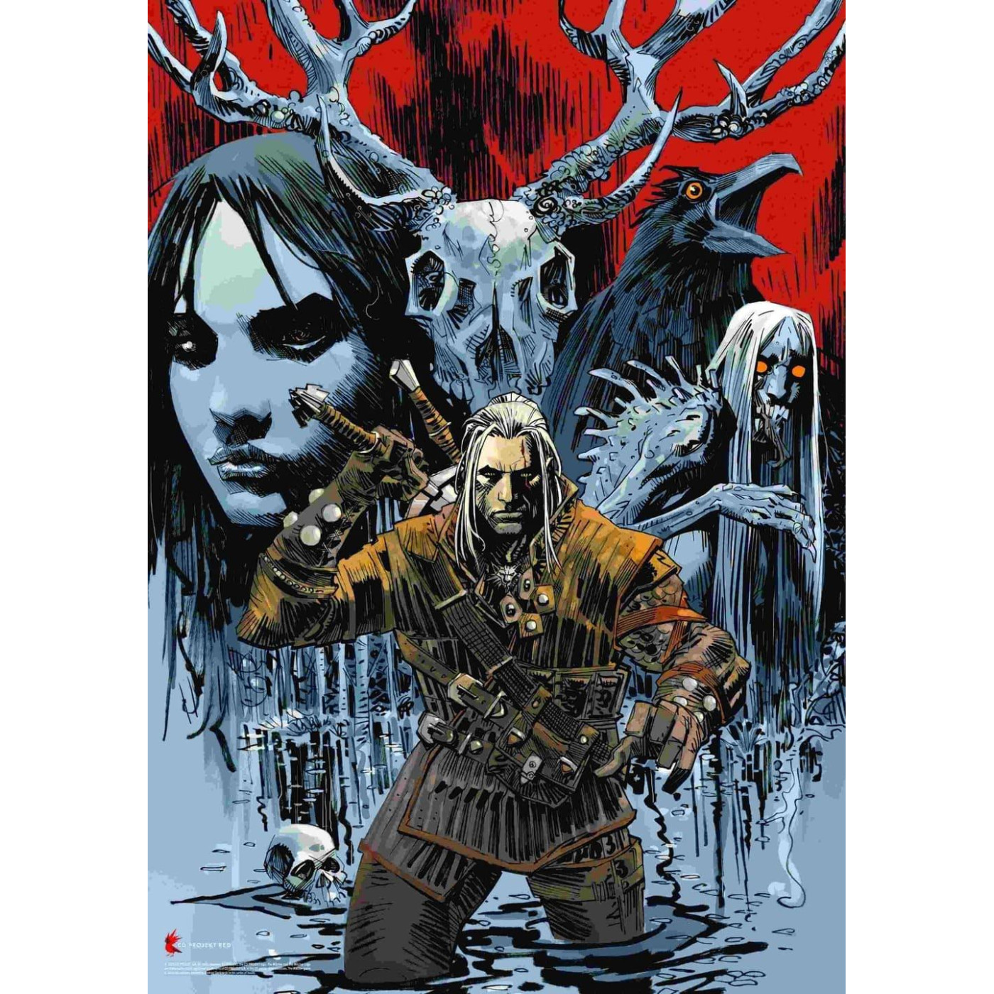 Пазл GoodLoot The Witcher House of Glass 1000 ел.