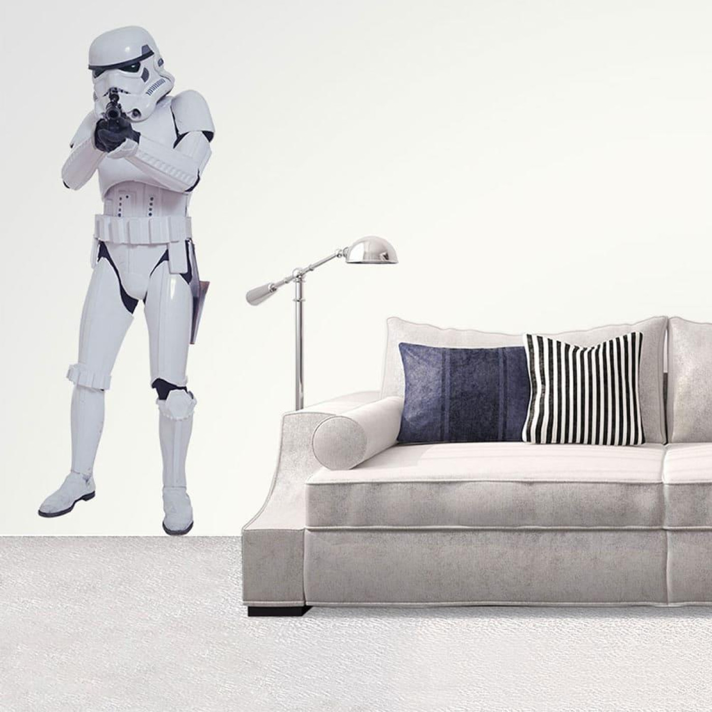 Наклейки інтер'єрні STAR WARS Storm Trooper (Зоряні війни Штурмовик) 100 х 70 см