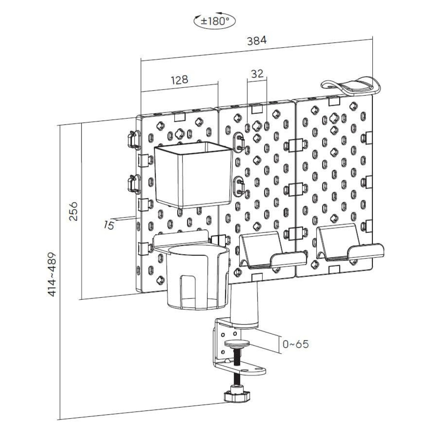 Настільний органайзер OfficePro DO640B
