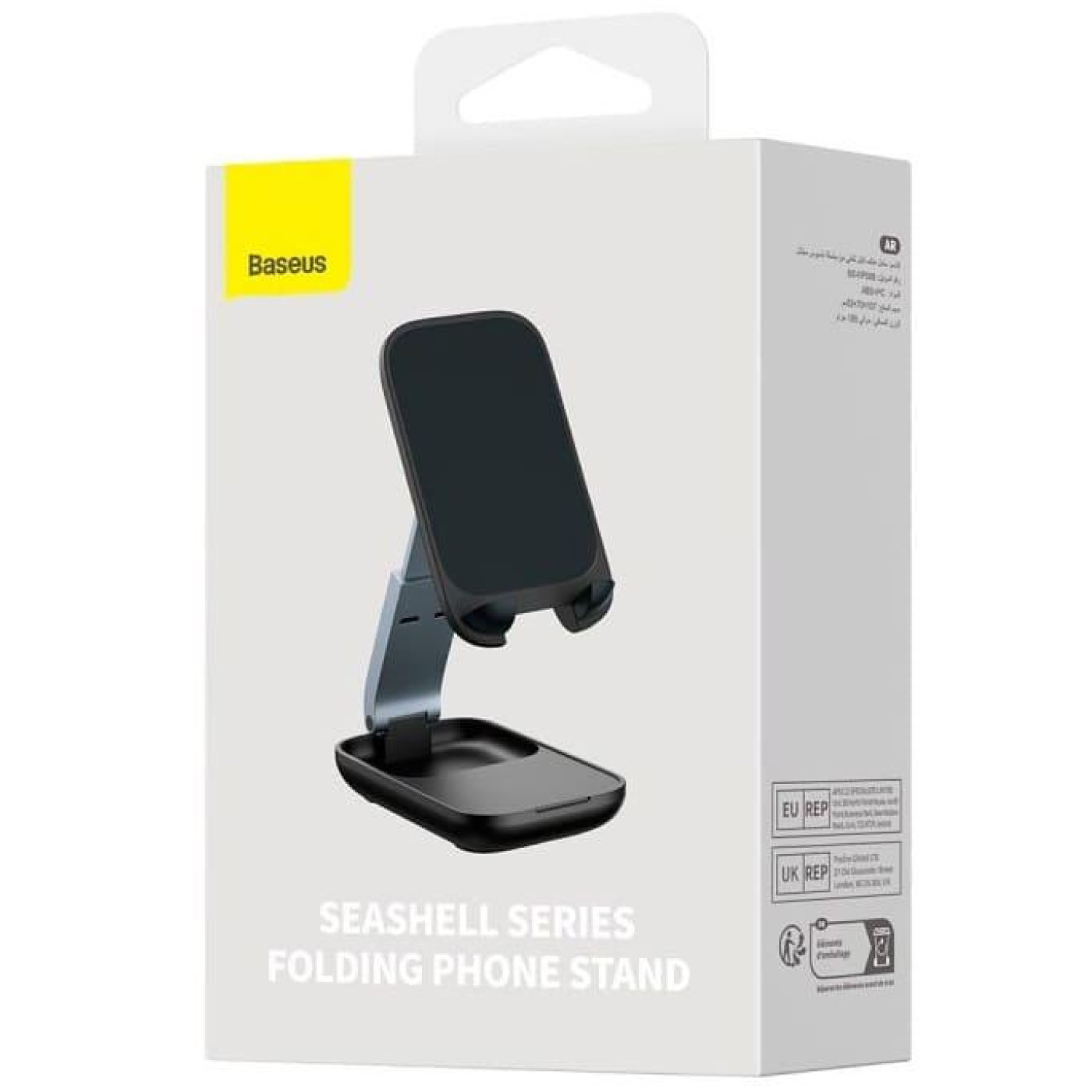Підставка для телефону Baseus Seashell Series black