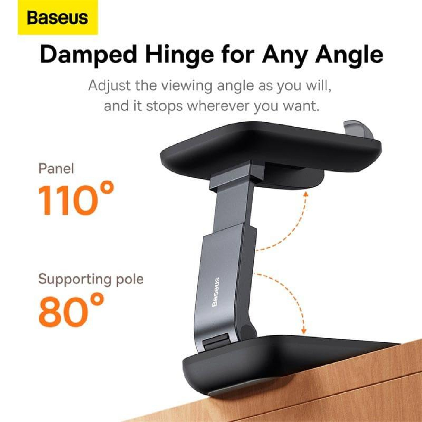 Підставка для телефону Baseus Seashell Series black