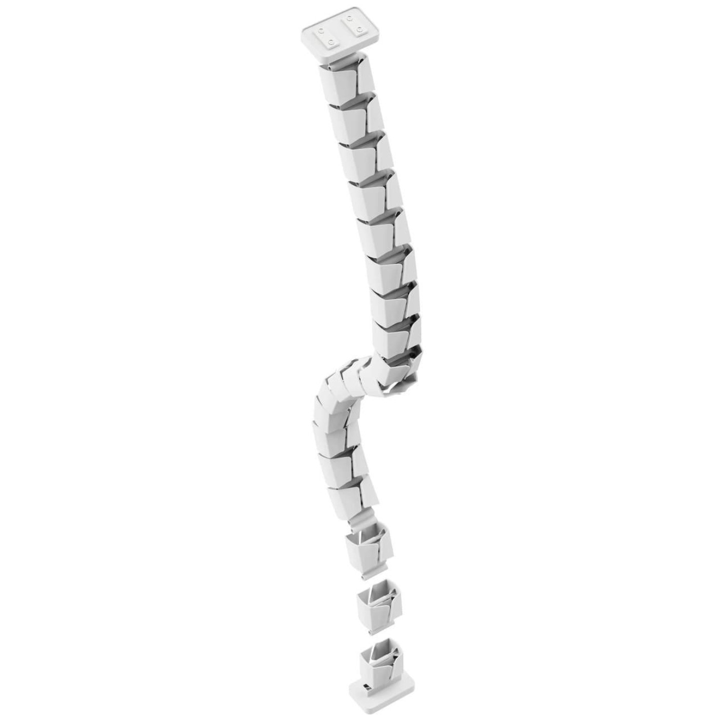 Органайзер для кабелю Officepro CM800W White