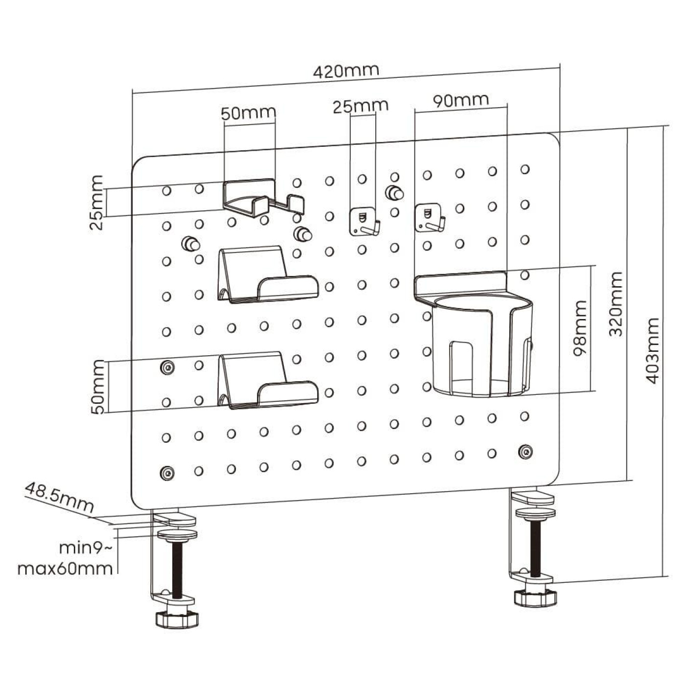 Настільний органайзер DO780B