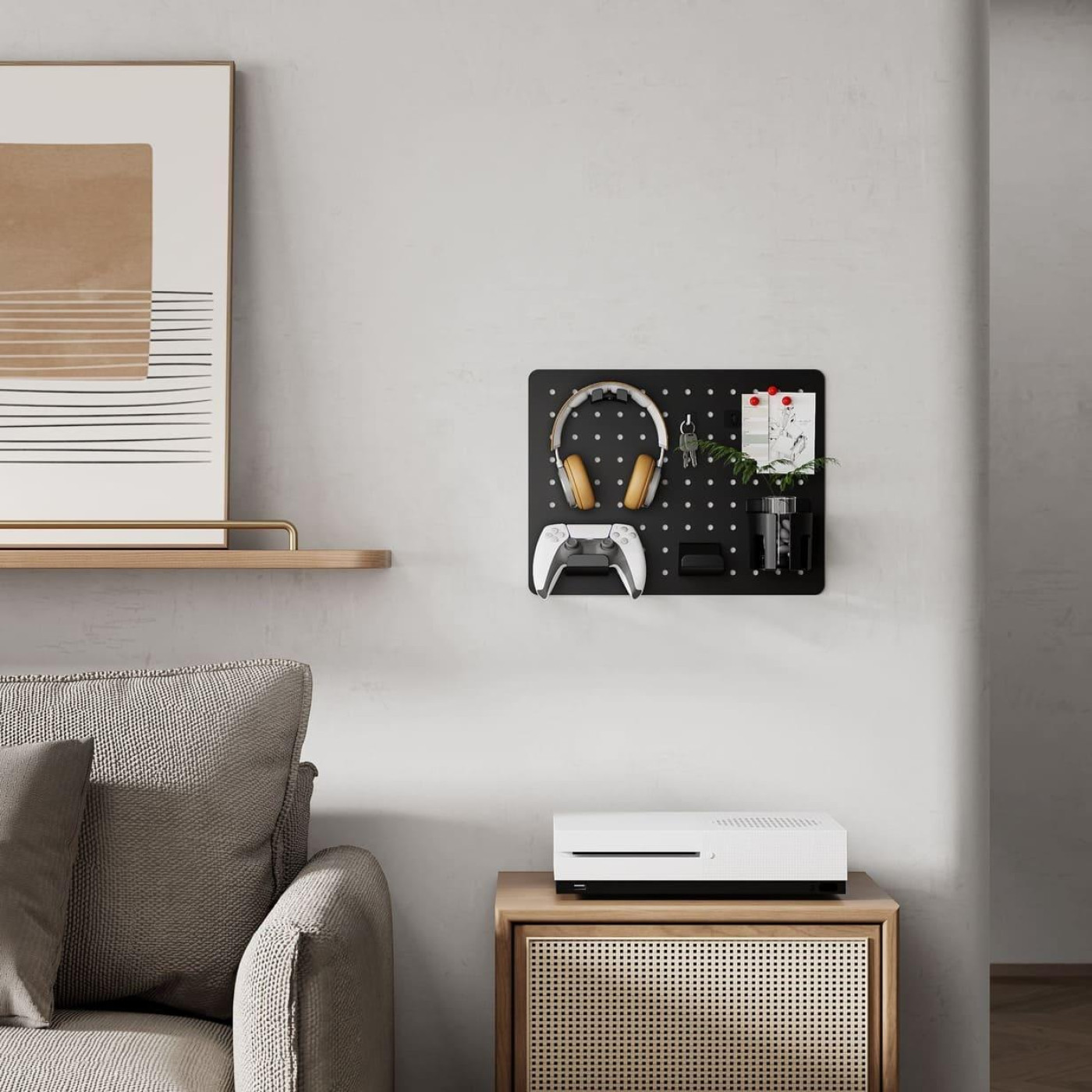 Настенная доска-органайзер Officepro WO600B Black