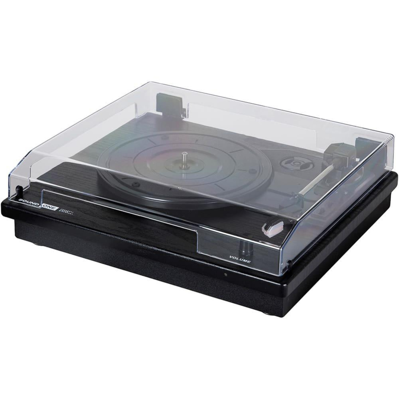 Виниловый проигрыватель Sound One Rock Black
