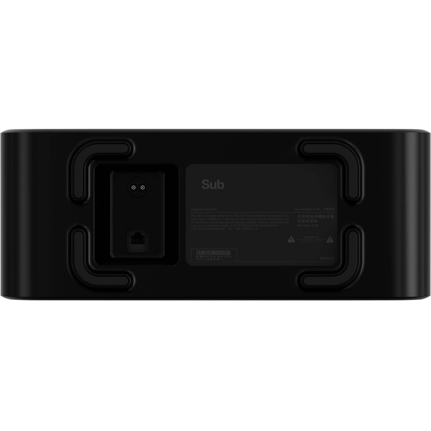 Сабвуфер Sonos Sub Gen3 Black (SUBG3EU1BLK)