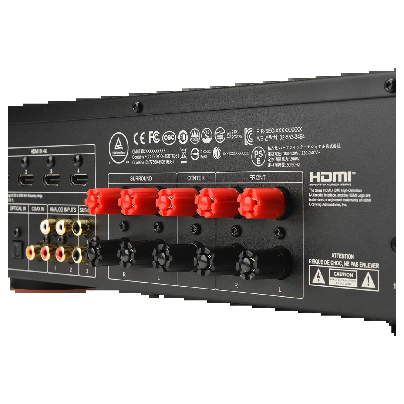 Ресивер MA310 (JBLMA310BLKEU)