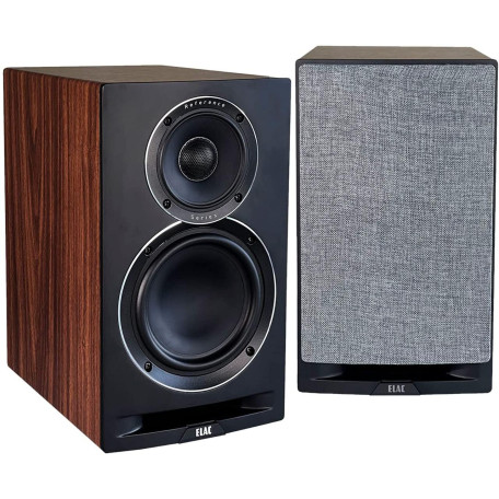 Акустическая система ELAC Uni-Fi Reference UBR62 6.5 Bookshelf Speakers UBR62 Wood Black (1шт) (31975)