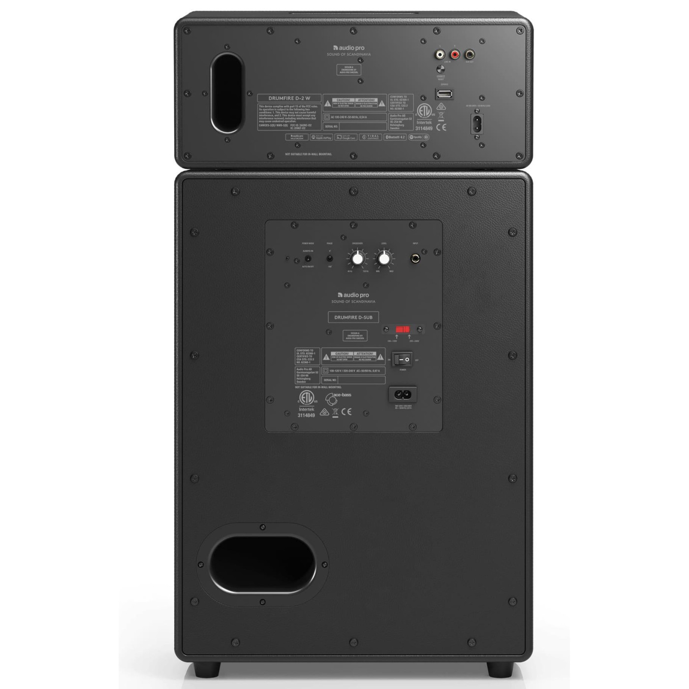 Акустическая система Audio Pro Drumfire II W Black (90404287)