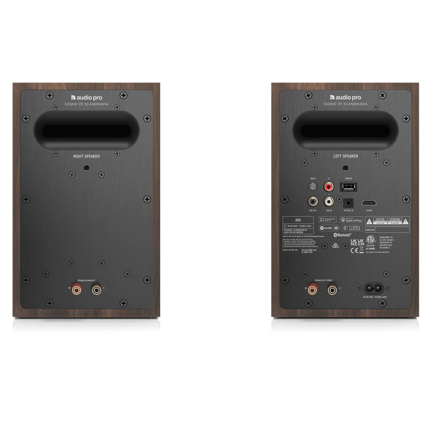 Акустическая система Audio Pro A28 Walnut (90403872)