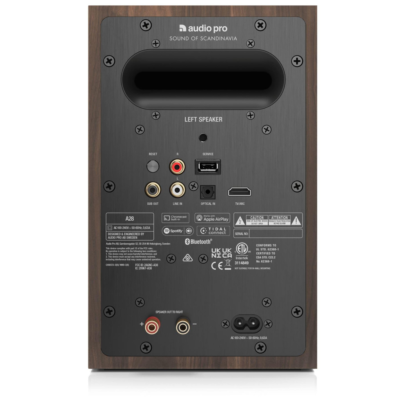 Акустическая система Audio Pro A28 Walnut (90403872)
