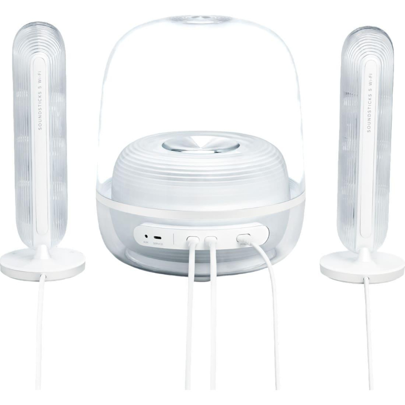 Акустична система HARMAN KARDON SoundSticks 5 Wi-Fi White (HKSOUNDSTK5WFWEP)