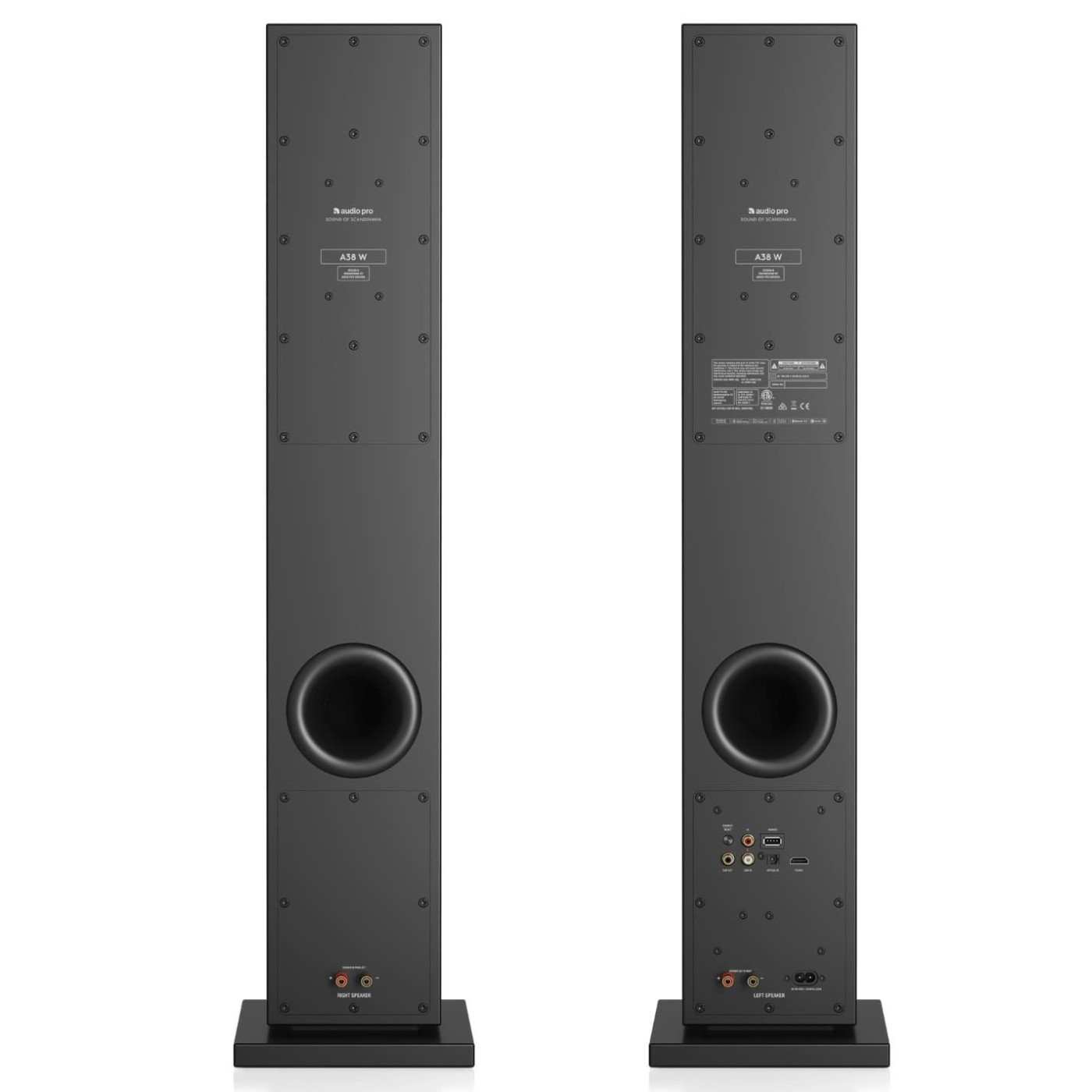 Акустическая система Audio Pro A38 W Black (90404176)