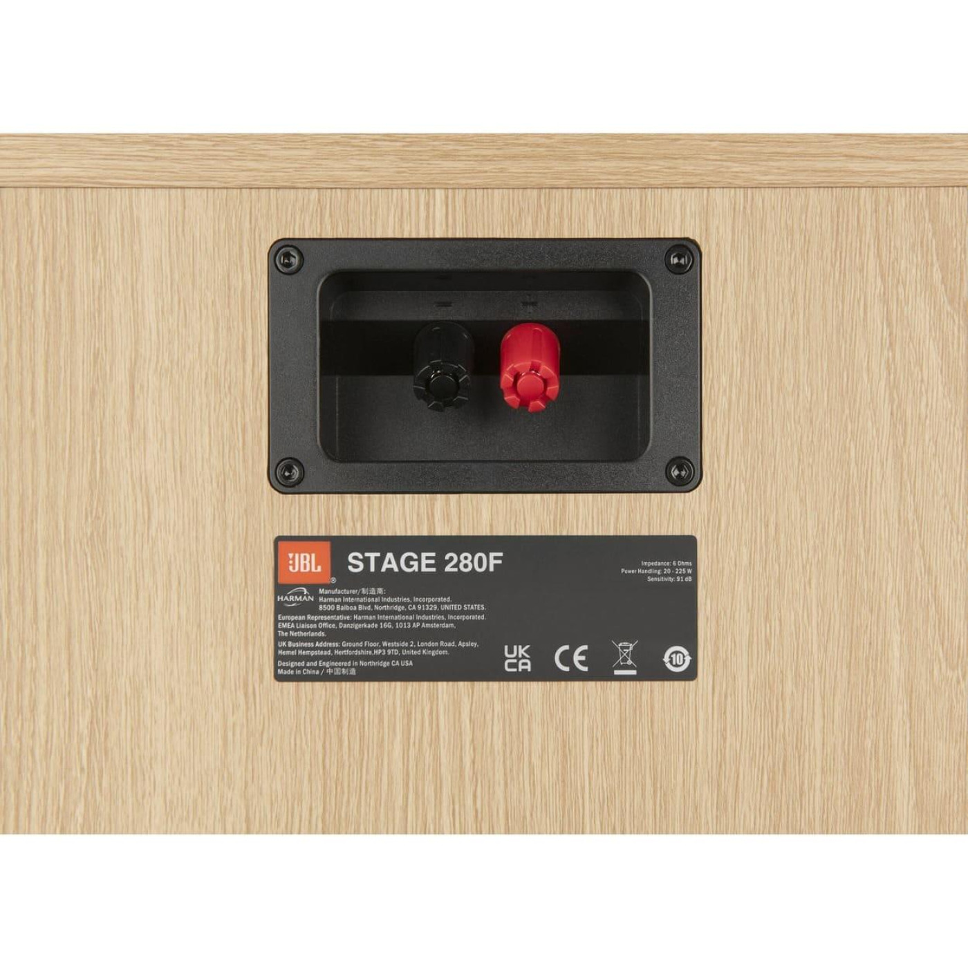 Акустическая система JBL Stage 280F White (1 шт.) (JBL280FWHT)