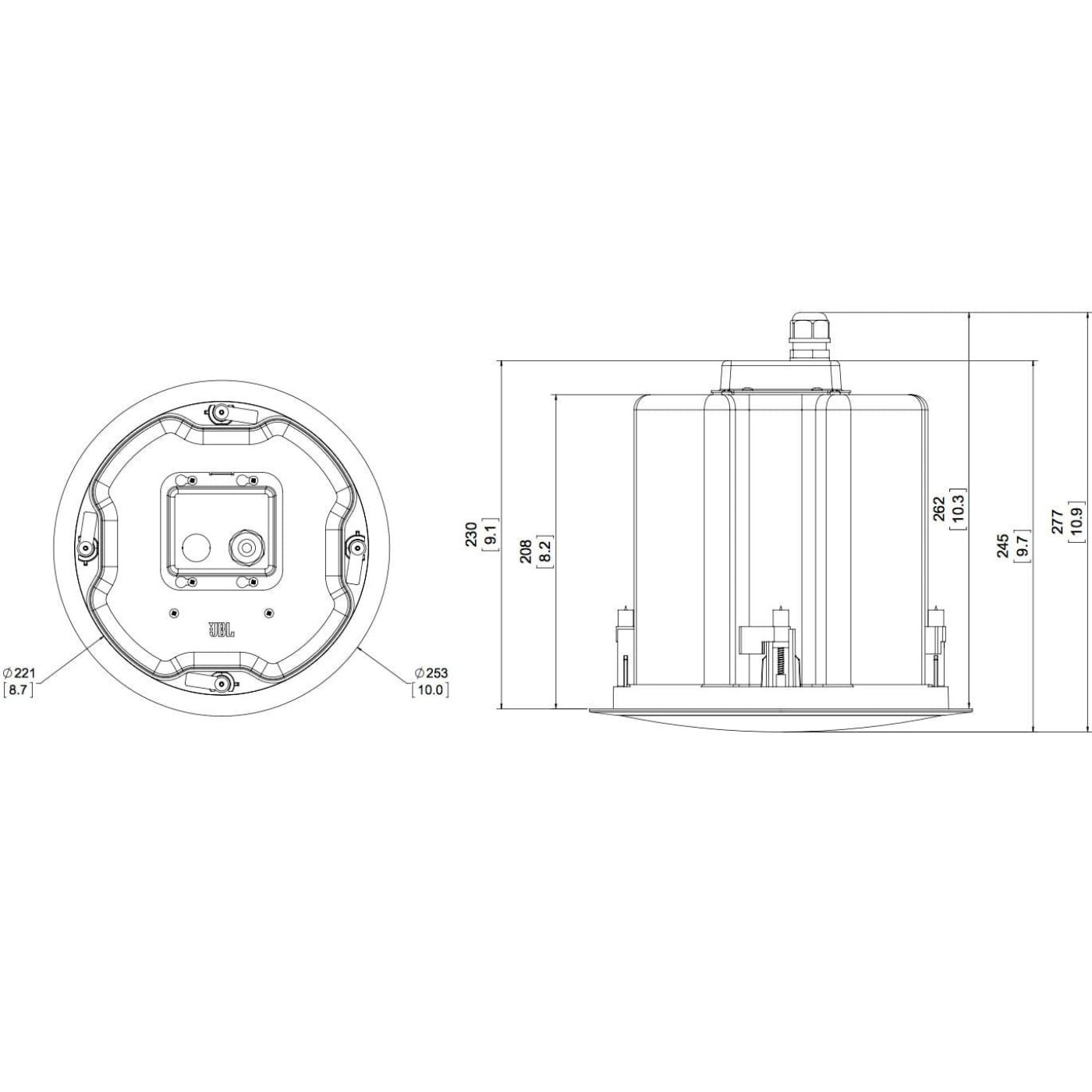 Акустическая система JBL Control 16C-VA (CONTROL 16C-VA)