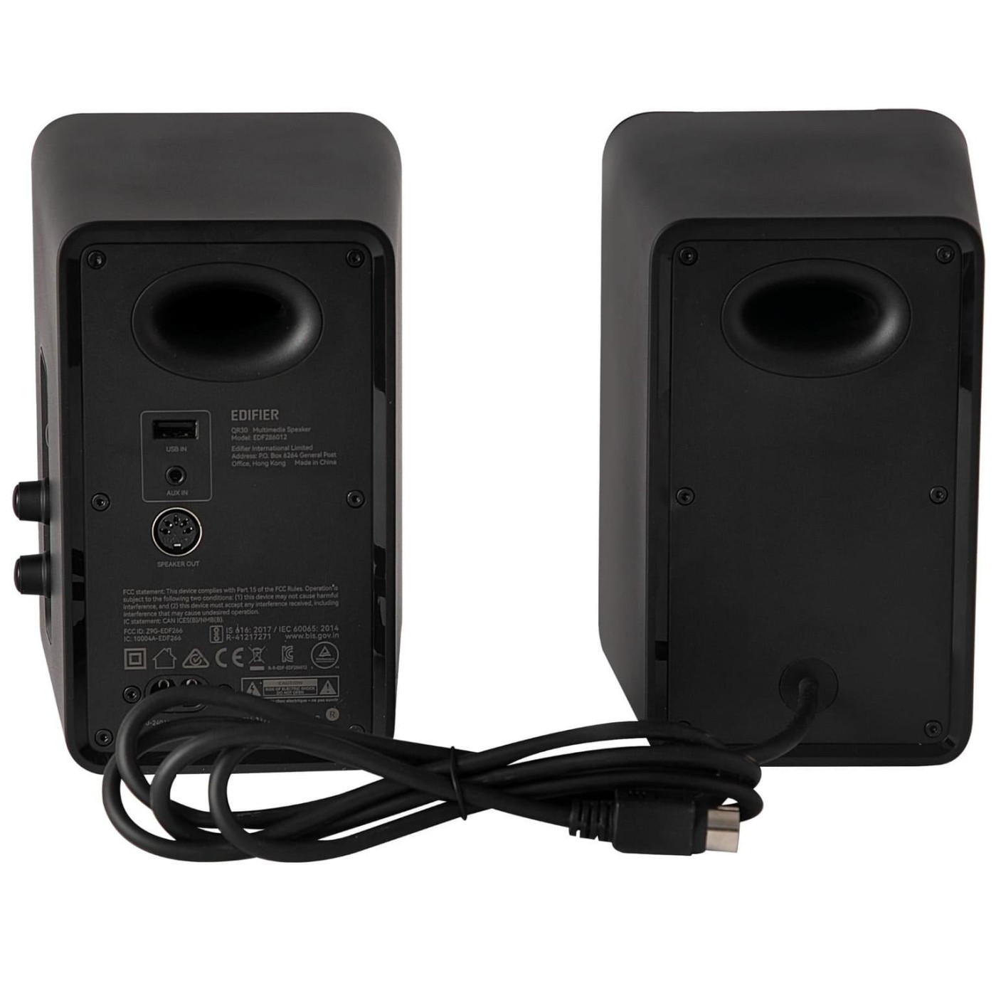 Акустическая система Edifier a 2.0 QR30 30W Bluetooth Black (QR30Black)