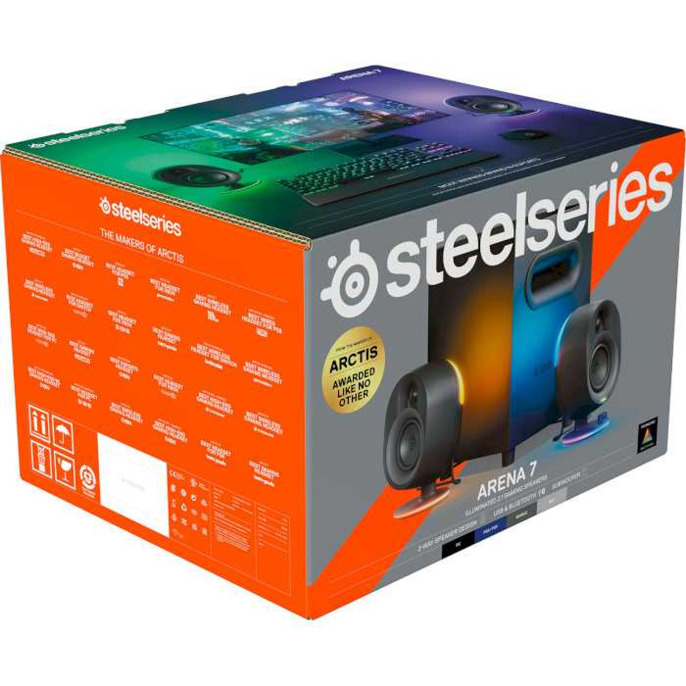 Акустична система SteelSeries 2.1 Arena 7 Black (61543)