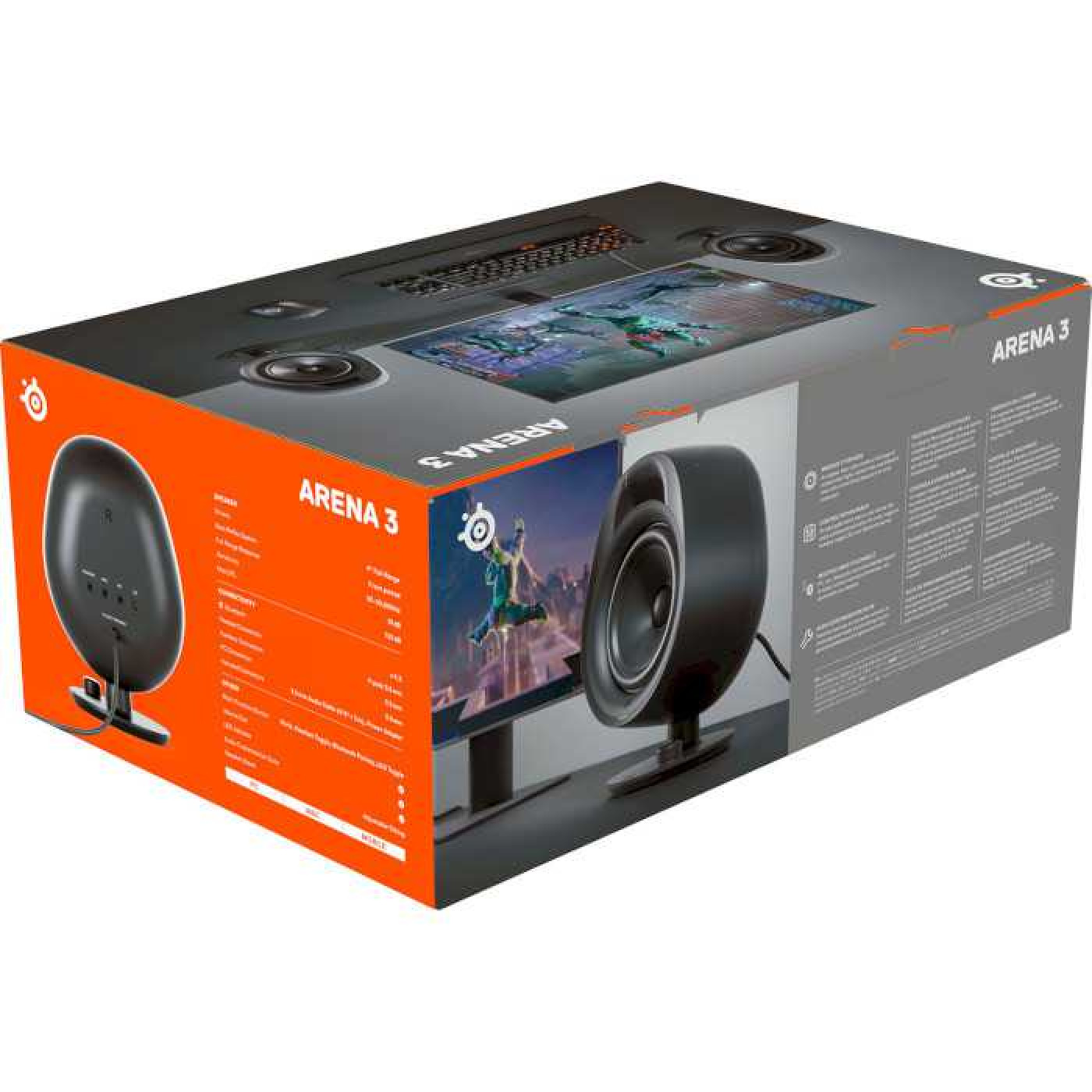 Акустическая система SteelSeries 2.0 Arena 3 Black (61536)