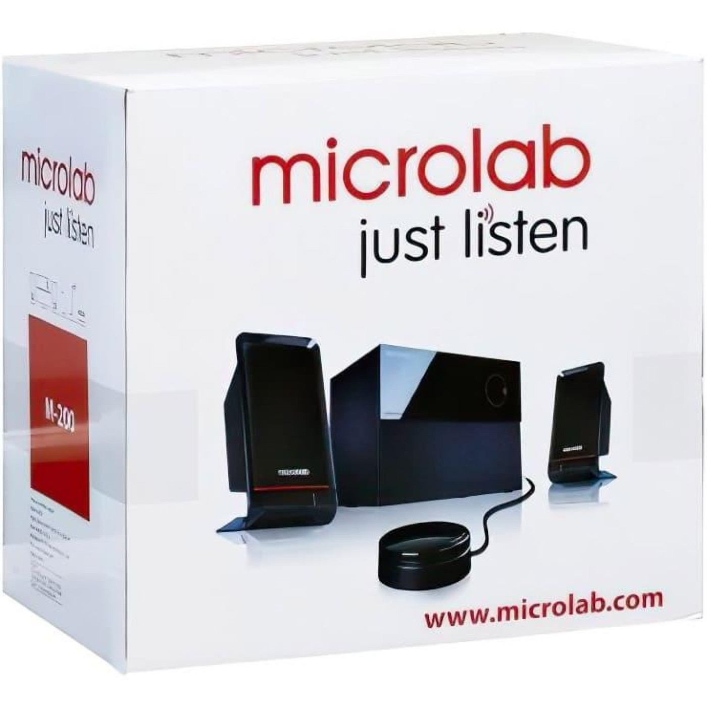 Акустическая система Microlab 2.1 M-200 Black (M-200)