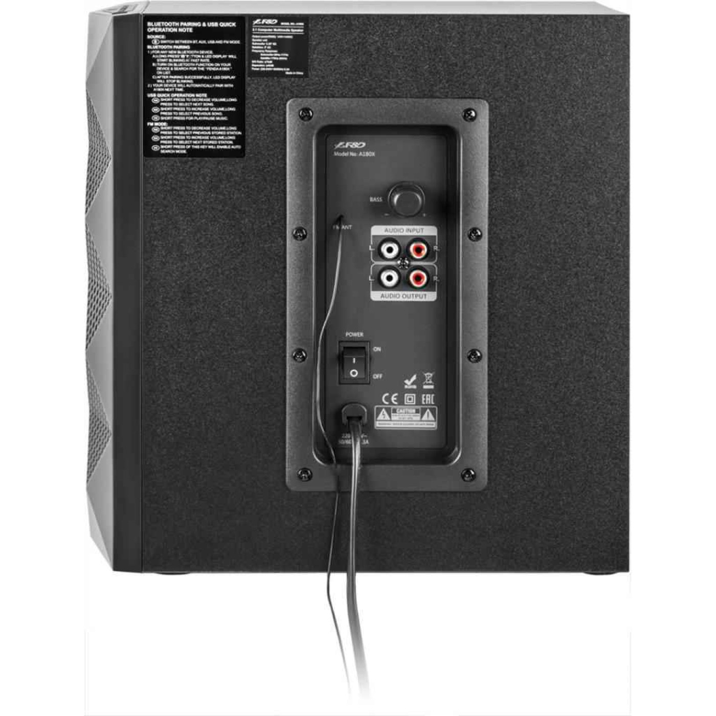 Акустическая система F&D Black (A180X)