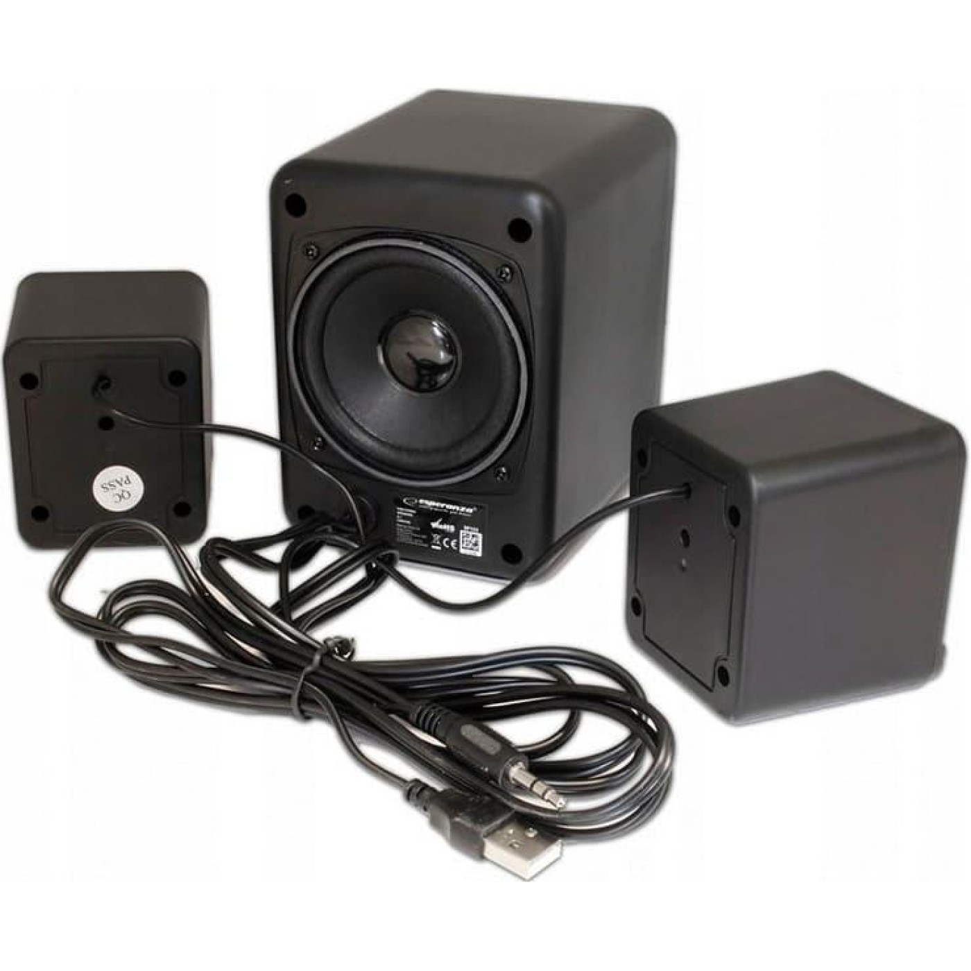 Акустическая система Esperanza 2.1 Cancan Speakers EP153 USB-C (EP153)