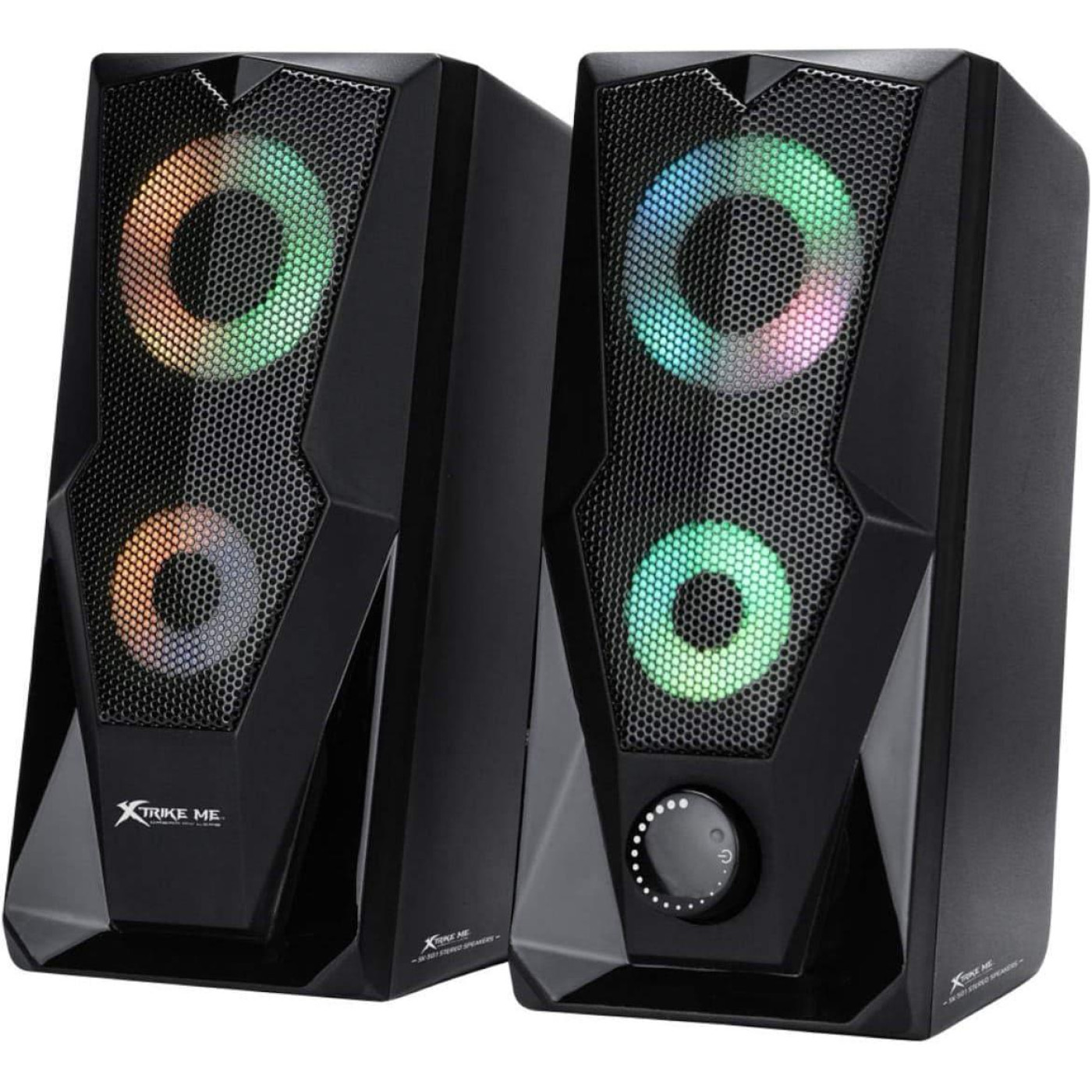 Акустична система 2.0 XTRIKE ME SK-501, 6Вт RGB USB